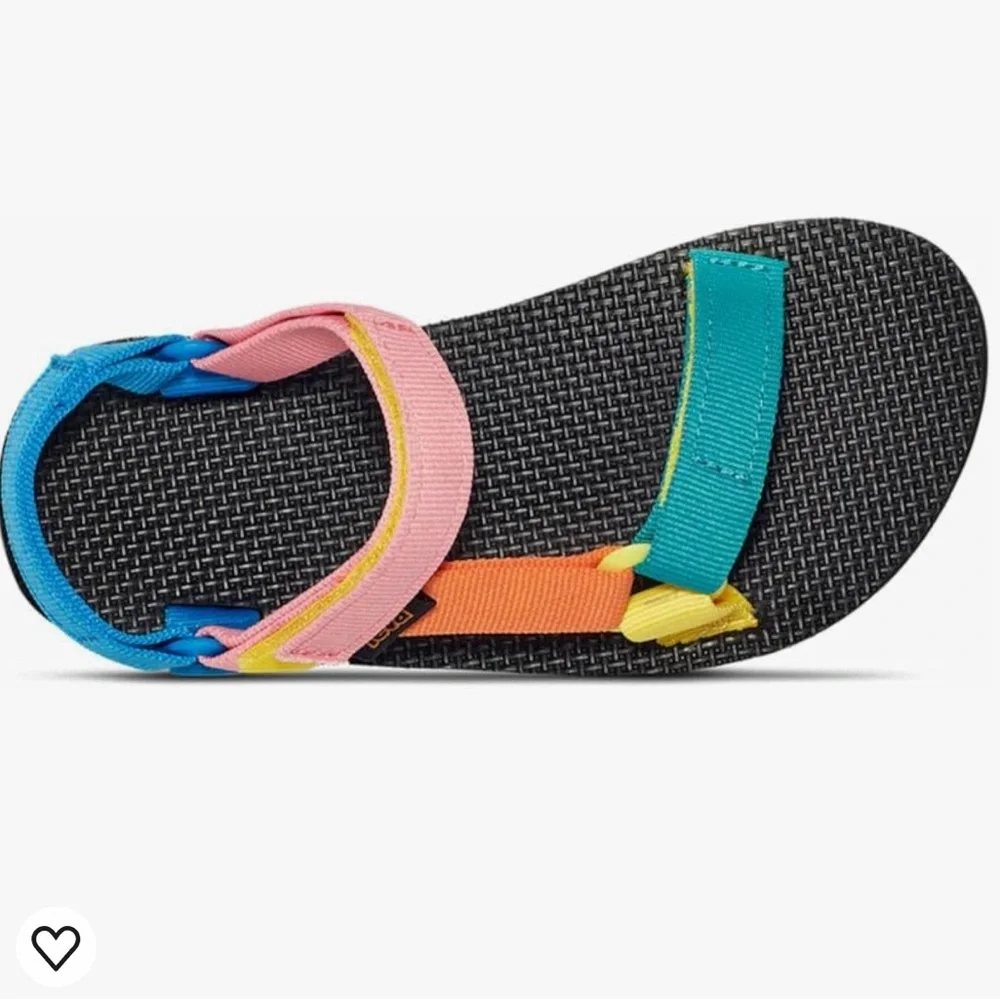 NIB Teva Kids Original Universal Sandal in 90s Multi - Picture 2 of 7